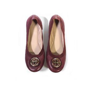 Tory Burch Shoes 6.5 Cabernet Leather Caroline 2